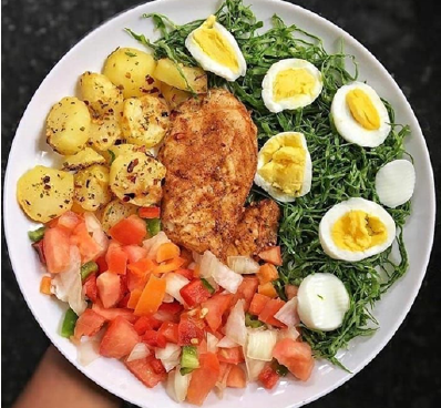 dieta-para-diabetes-frango-couve-batata-doce